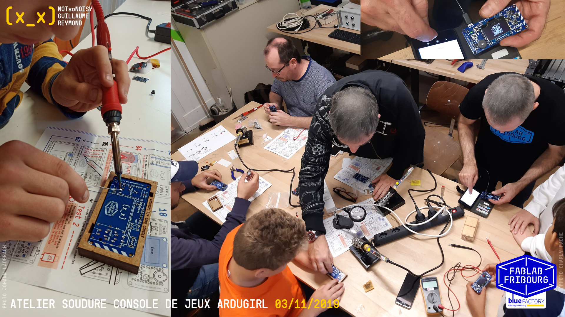 Atelier Ardugirl au Fablab-Fribourg