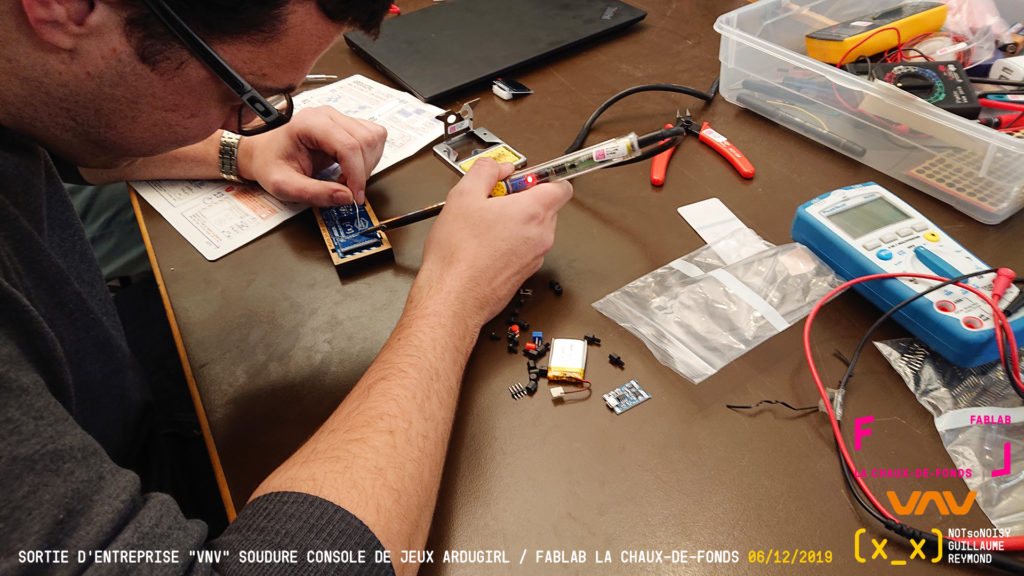 Sortie d’entreprise au Fablab La Chaux-de-Fonds