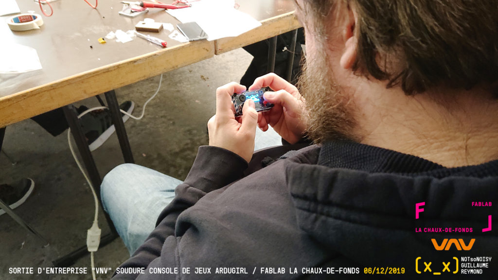 Sortie d’entreprise au Fablab La Chaux-de-Fonds