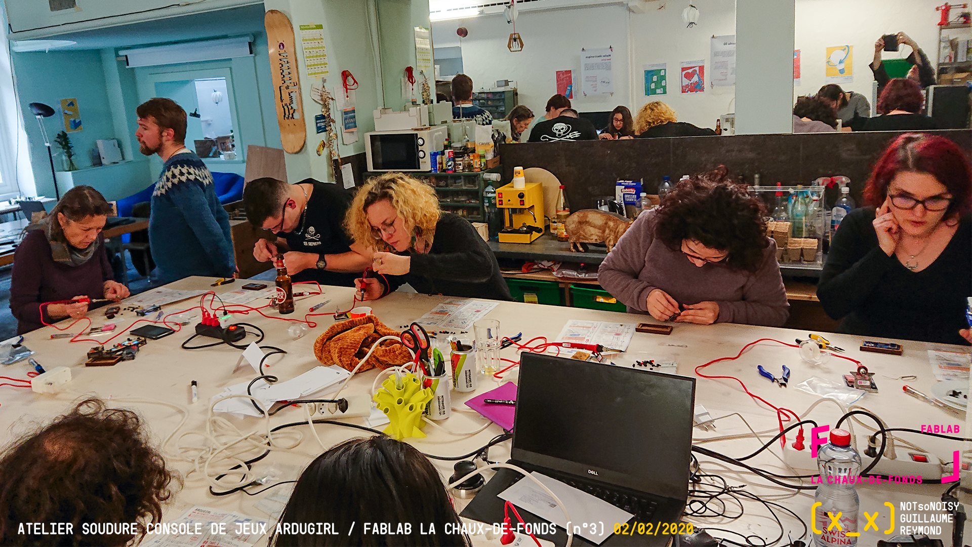 Atelier Ardugirl III au Fablab La Chaux-de-Fonds